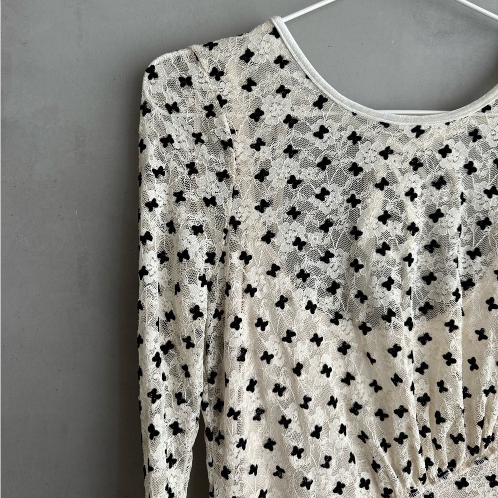 FREE PEOPLE Sheer Delight Mini Dress - Picture 7 of 16